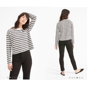 Everlane long sleeve tee, size M